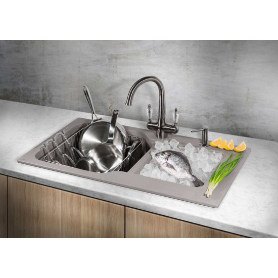 Кухонная мойка OMOIKIRI MARU 86-2 Artgranit