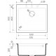 Кухонная мойка OMOIKIRI BOSEN 57 Tetogranit