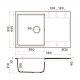 Кухонная мойка OMOIKIRI DAISEN 78 Artgranit