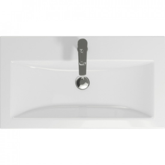 Раковина Cersanit Como 80 см белая S-UM-COM80/1-w