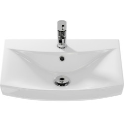 Раковина Cersanit Carina 55 см белая S-UM-CAR55/1-w