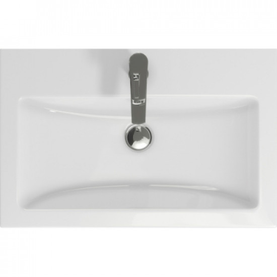 Раковина Cersanit Como 70 см белая S-UM-COM70/1-w