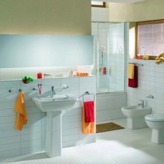 Раковина VitrA Form 300 55 см с пьедесталом 9602B003-7650