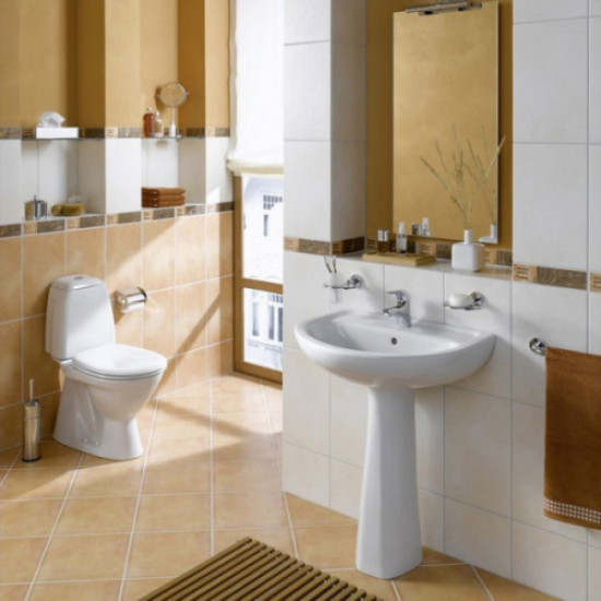 Раковина VitrA Normus 55 см с пьедесталом 9600B003-7650