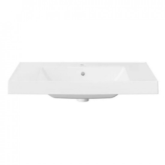 Раковина Kerama Marazzi Cubo 80 см с крепежом CU.wb.80