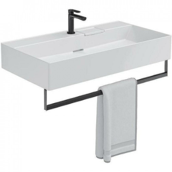 Раковина Kerama Marazzi Logica 90 см белая LO.wb.90.1