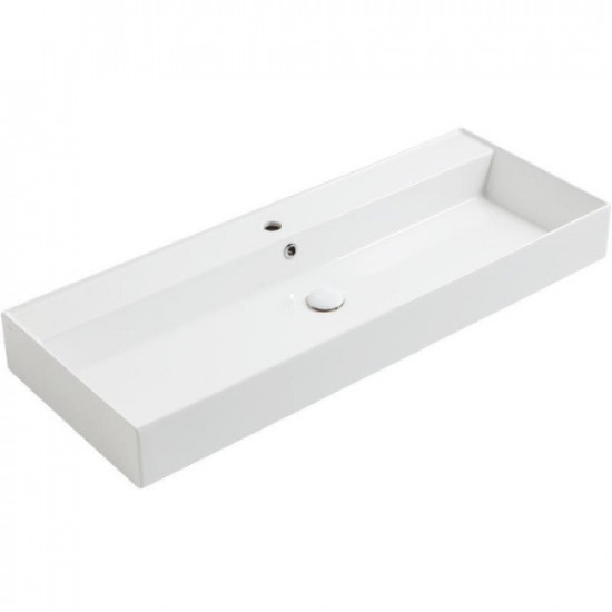 Раковина Simas Agile 121 см с 1 отверстием под смеситель AG121 bi*1