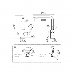 Кухонный смеситель OMOIKIRI NAKAGAWA 2 PLUS
