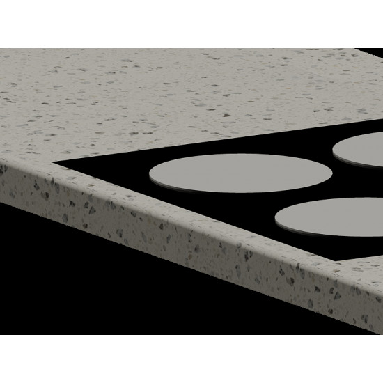 Варочная панель в один уровень со столешницей Avarus 