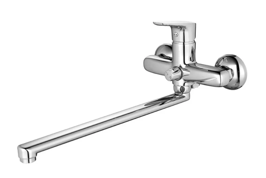 Смеситель для ванны IDDIS Zodiac с длинным изливом ZODSBL2i10WA