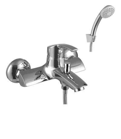 Смеситель для ванны Lemark Plus Strike короткий излив LM1102C